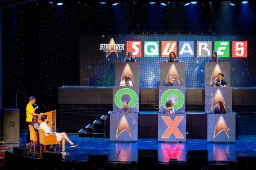 Star Trek Squares Game Show - Blue SeaPass Cards