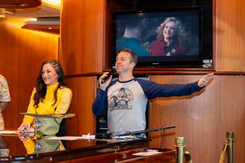 Bar Room Talent Showdown hosted by Cruise Director JT